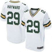 Nike Green Bay Packers 29 Men's Casey Hayward Elite White Road Jersey