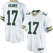 Nike Green Bay Packers 17 Youth Davante Adams Elite White Road Jersey