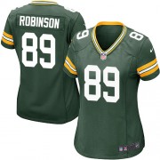 Nike Green Bay Packers 89 Women's Dave Robinson Game Green Team Color Home Jersey