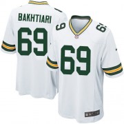 Nike Green Bay Packers 69 Men's David Bakhtiari Game White Road Jersey