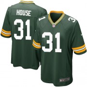 Nike Green Bay Packers 31 Men's Davon House Game Green Team Color Home Jersey