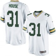 Nike Green Bay Packers 31 Men's Davon House Limited White Road Jersey