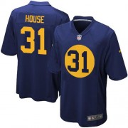 Nike Green Bay Packers 31 Youth Davon House Elite Navy Blue Alternate Jersey