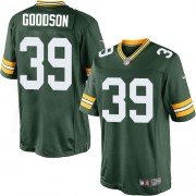 Nike Green Bay Packers 39 Men's Demetri Goodson Limited Green Team Color Home Jersey