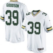Nike Green Bay Packers 39 Men's Demetri Goodson Limited White Road Jersey