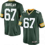 Nike Green Bay Packers 67 Men's Don Barclay Limited Green Team Color Home Jersey