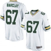 Nike Green Bay Packers 67 Men's Don Barclay Limited White Road Jersey