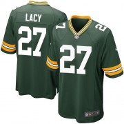 Nike Green Bay Packers 27 Youth Eddie Lacy Limited Green Team Color Home Jersey