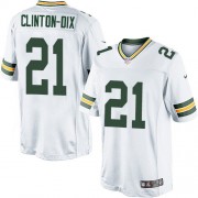 Nike Green Bay Packers 21 Youth Ha Ha Clinton-Dix Elite White Road Jersey