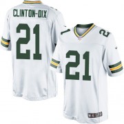 Nike Green Bay Packers 21 Youth Ha Ha Clinton-Dix Limited White Road Jersey